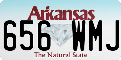 AR license plate 656WMJ