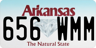 AR license plate 656WMM