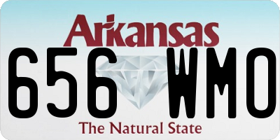 AR license plate 656WMO