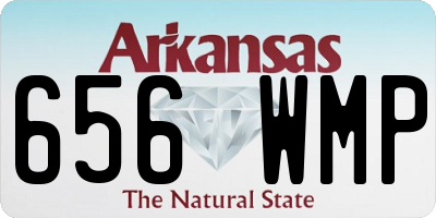 AR license plate 656WMP