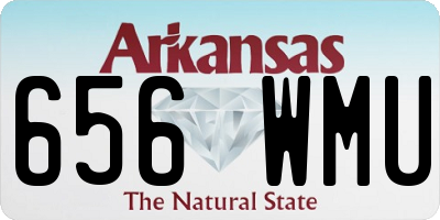 AR license plate 656WMU