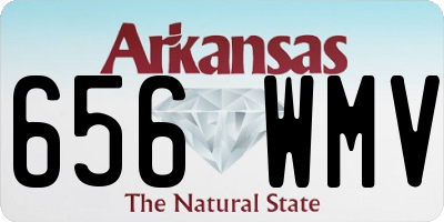 AR license plate 656WMV