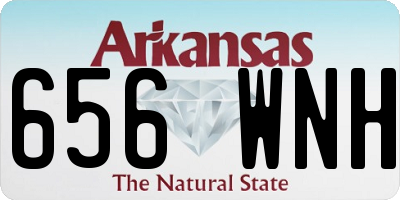 AR license plate 656WNH