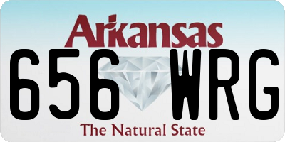 AR license plate 656WRG