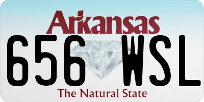 AR license plate 656WSL