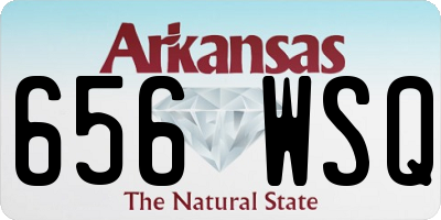 AR license plate 656WSQ