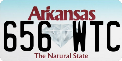 AR license plate 656WTC