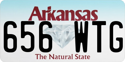 AR license plate 656WTG
