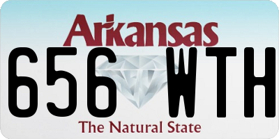 AR license plate 656WTH