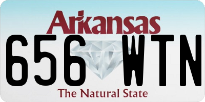 AR license plate 656WTN