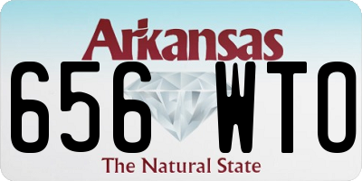 AR license plate 656WTO