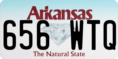 AR license plate 656WTQ