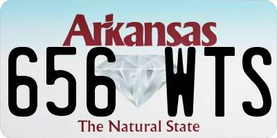 AR license plate 656WTS