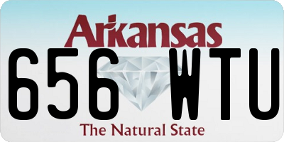 AR license plate 656WTU