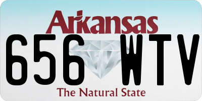 AR license plate 656WTV