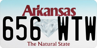 AR license plate 656WTW