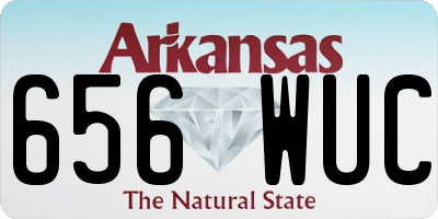 AR license plate 656WUC