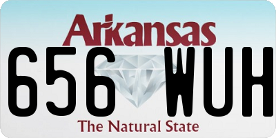 AR license plate 656WUH