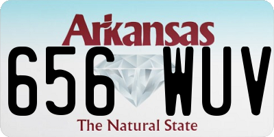 AR license plate 656WUV