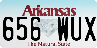 AR license plate 656WUX