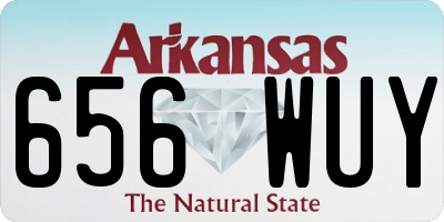 AR license plate 656WUY