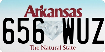 AR license plate 656WUZ