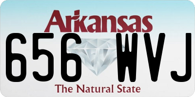 AR license plate 656WVJ
