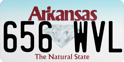 AR license plate 656WVL