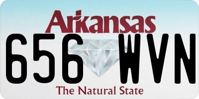 AR license plate 656WVN