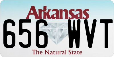 AR license plate 656WVT