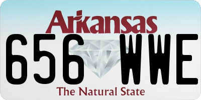 AR license plate 656WWE