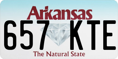 AR license plate 657KTE