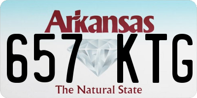 AR license plate 657KTG