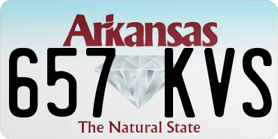 AR license plate 657KVS