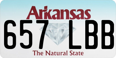 AR license plate 657LBB