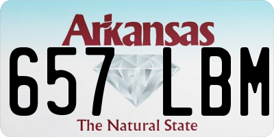 AR license plate 657LBM
