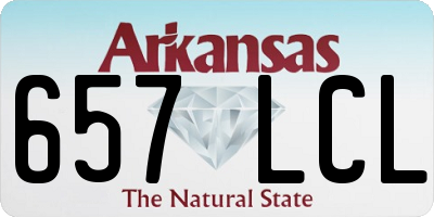 AR license plate 657LCL