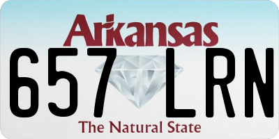 AR license plate 657LRN