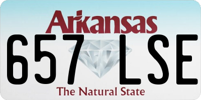 AR license plate 657LSE