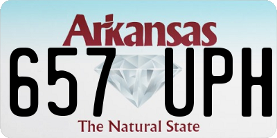 AR license plate 657UPH