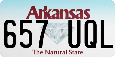 AR license plate 657UQL