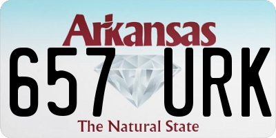 AR license plate 657URK