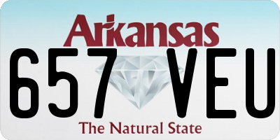 AR license plate 657VEU