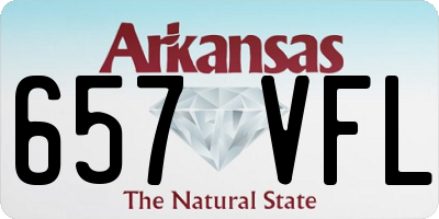 AR license plate 657VFL