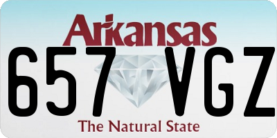 AR license plate 657VGZ