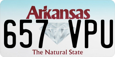 AR license plate 657VPU