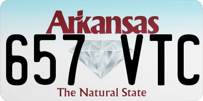 AR license plate 657VTC