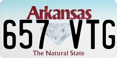 AR license plate 657VTG