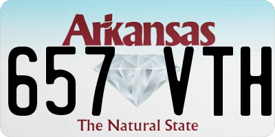 AR license plate 657VTH