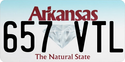 AR license plate 657VTL